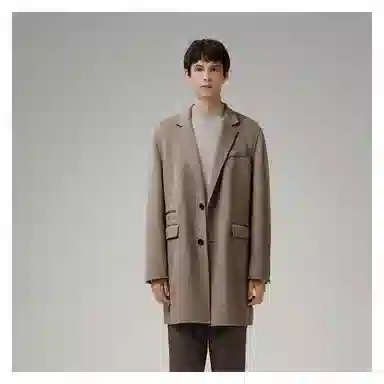 PEACEBIRD MEN Wool Coat