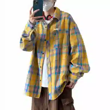 Jeep Plaid Oversized Shirt