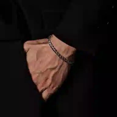 IDEAGEMER 925 Silver Dragon Bone Bracelet