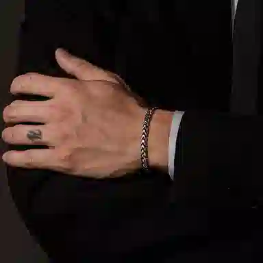 IDEAGEMER 925 Silver Dragon Bone Bracelet