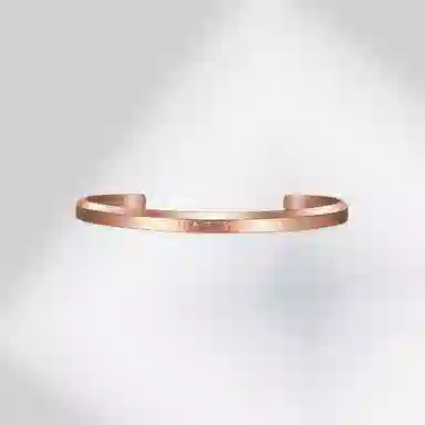 谷作 【为你热爱而活】简雅 钛钢 手镯 男女同款情侣款