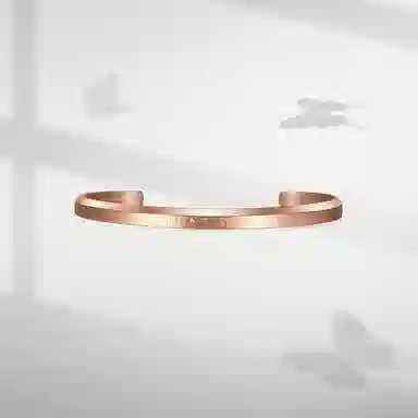 谷作 【为你热爱而活】简雅 钛钢 手镯 男女同款情侣款
