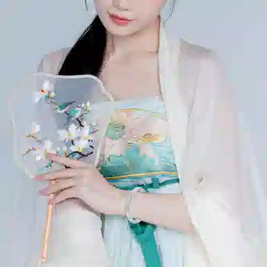 老银坊 新中式贵妃镯 一步一响国潮古风美人镯 精致素净优雅叮当镯子 国风气质手饰旗袍汉服配饰 琉璃  手镯 女款 礼盒装