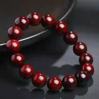 木盛缘 高油高密老料文玩串珠 小叶紫檀 手串 男女同款情侣款