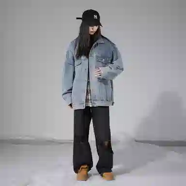 A.X.S.K x Lost N Forbidden Denim Jacket