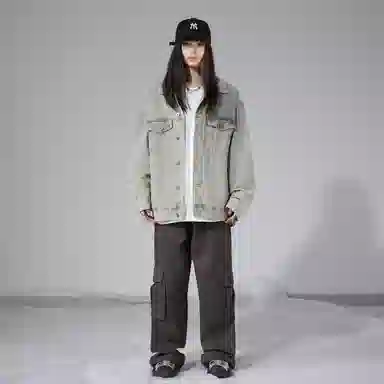 A.X.S.K x Lost N Forbidden Denim Jacket