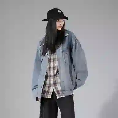 A.X.S.K x Lost N Forbidden Denim Jacket