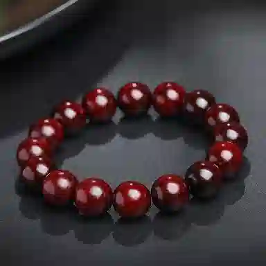 木盛缘 高油高密老料文玩串珠 小叶紫檀 手串 男女同款情侣款