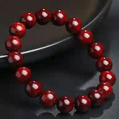 木盛缘 高油高密老料文玩串珠 小叶紫檀 手串 男女同款情侣款