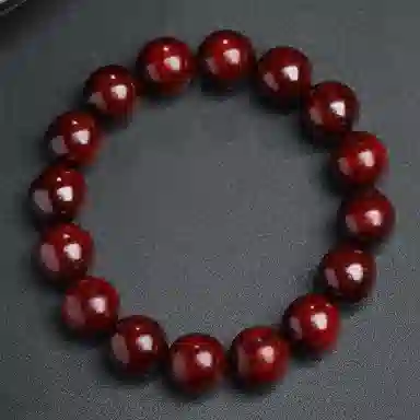 木盛缘 高油高密老料文玩串珠 小叶紫檀 手串 男女同款情侣款