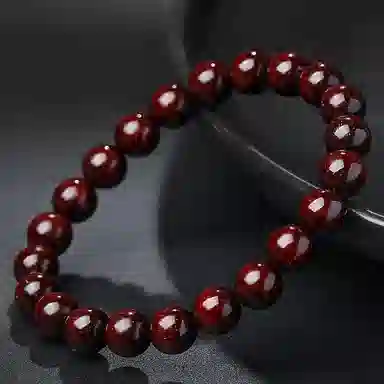 木盛缘 高油高密老料文玩串珠 小叶紫檀 手串 男女同款情侣款