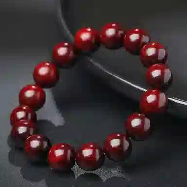 木盛缘 高油高密老料文玩串珠 小叶紫檀 手串 男女同款情侣款