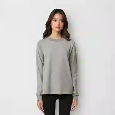 Fear of God Essentials SS22 Relaxed Crewneck Dark Oatmeal Logo