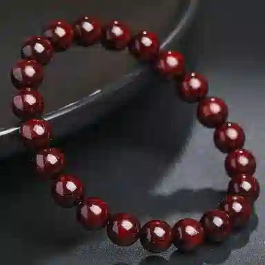 木盛缘 高油高密老料文玩串珠 小叶紫檀 手串 男女同款情侣款