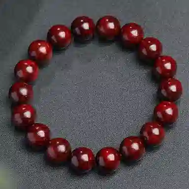 木盛缘 高油高密老料文玩串珠 小叶紫檀 手串 男女同款情侣款