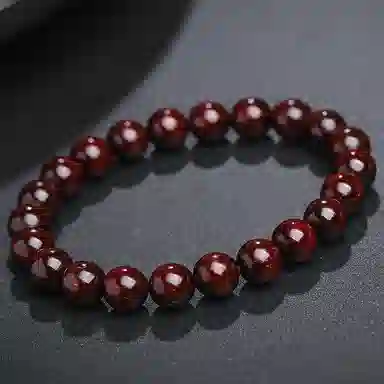 木盛缘 高油高密老料文玩串珠 小叶紫檀 手串 男女同款情侣款