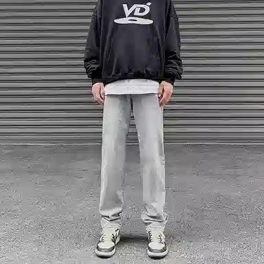 PANDA ADEVIL Vintage Wide Leg Jeans