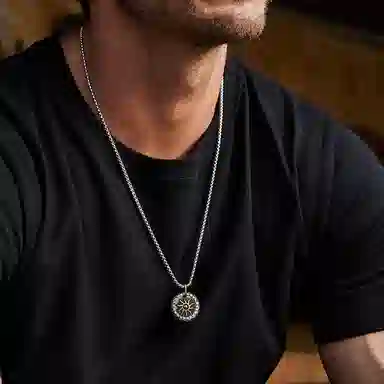 IDEAGEMER Galaxy Guardian Pendant