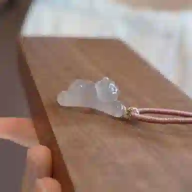 百年传琪 趴趴猫 玉髓 吊坠 女款