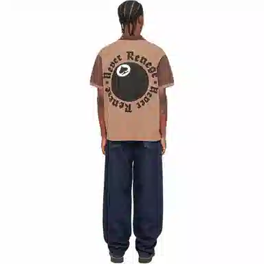 Stussy x Denim Tears SS25 Brown Polo