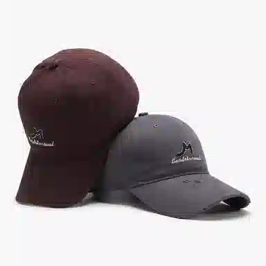 啄木鸟 简约字母刺绣软顶百搭休闲显脸小 棉 鸭舌帽 男女同款情侣款