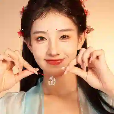 吉珂  原创设计月老红线戒指情侣款戒指一对男女款  心心相印天长地久简约时尚对戒   情侣互送礼物  精美礼盒