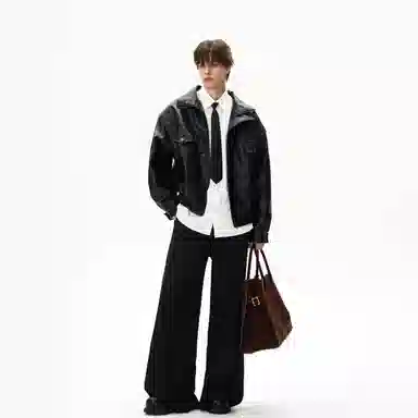 Xu Tailang Moto Jacket Black