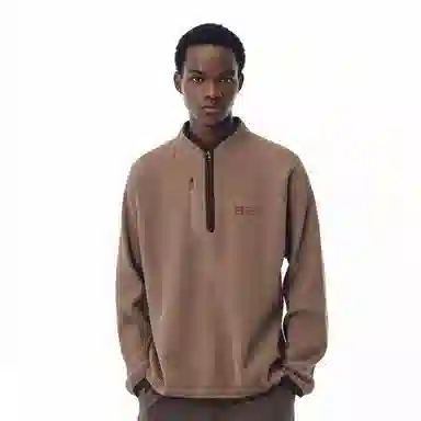 FPA Sport Half-Zip Loose Long Sleeve Tee