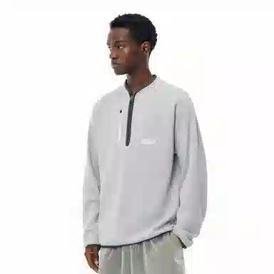 FPA Sport Half-Zip Loose Long Sleeve Tee