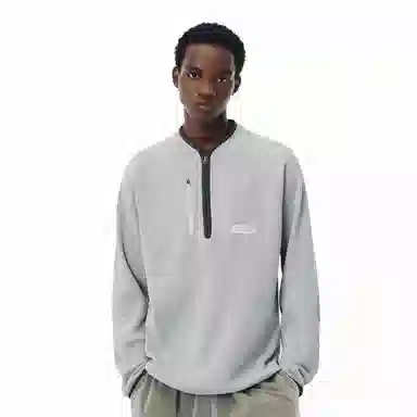 FPA Sport Half-Zip Loose Long Sleeve Tee