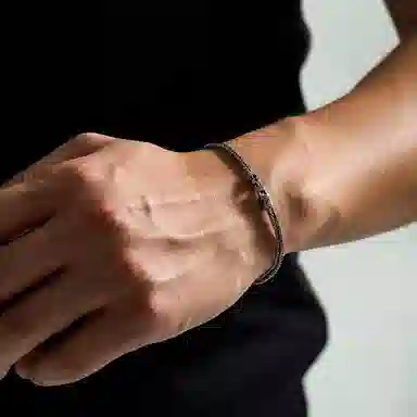 IDEAGEMER 925 Silver Bracelet