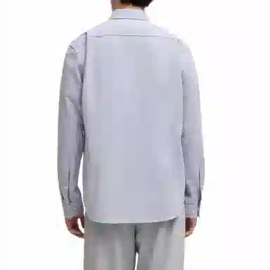 HUGO BOSS Slim Fit Oxford Shirt Light Blue