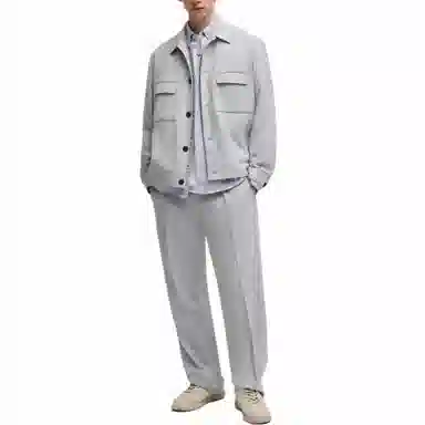 HUGO BOSS Slim Fit Oxford Shirt Light Blue