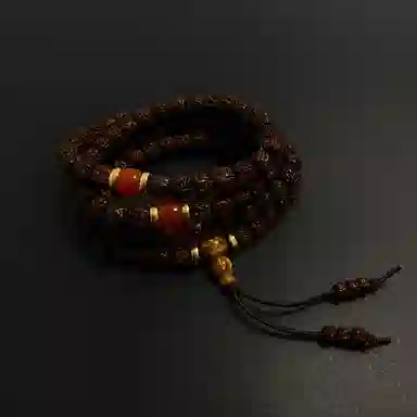 耳玺 多圈叠戴国风传统复古风高级感手持盘玩串珠中式转运珠小众创意设计感国潮 金刚菩提 手串 男女同款情侣款