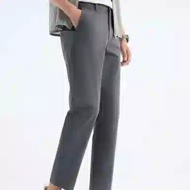 九牧王男裤专家 纯色时尚简约百搭潮流休闲裤 男款