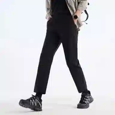 九牧王男裤专家 纯色时尚简约百搭潮流休闲裤 男款