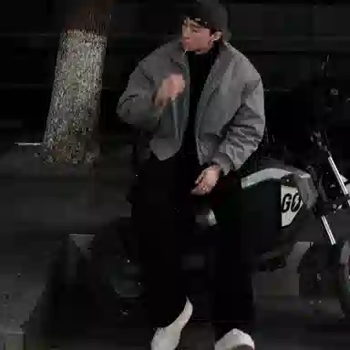 SUNSETMONENT cleanfitbomber