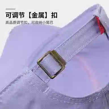 【好搭配】 南极人 个性渐变美式做旧磨边棒球帽子加深宽檐百搭显脸小显白春夏季遮阳防晒 软顶 鸭舌帽 男女同款情侣款