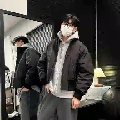 SUNSETMONENT cleanfitbomber