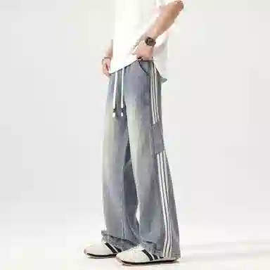 Polar Bear Vintage Blue Jeans