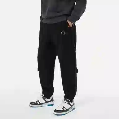 EVISU KURO Black Joggers