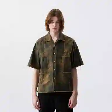 XINYINSU Retro Tie-Dye Tee