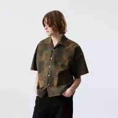 XINYINSU Retro Tie-Dye Tee