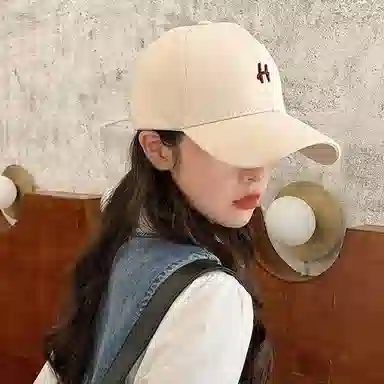 啄木鸟 新款遮阳棒球帽子春夏季韩版潮宽檐显脸小太阳帽 棉涤 鸭舌帽 男女同款情侣款