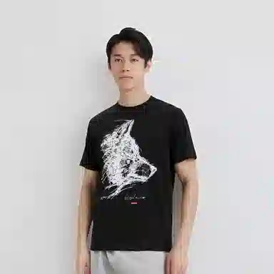 Supreme x Yohji Yamamoto Wolf Sketch Tee