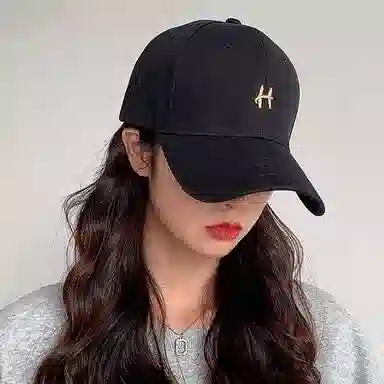 啄木鸟 新款遮阳棒球帽子春夏季韩版潮宽檐显脸小太阳帽 棉涤 鸭舌帽 男女同款情侣款