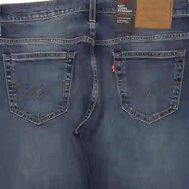 Levis Logo Straight Jeans