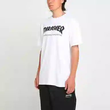 Thrasher Basic Tee White