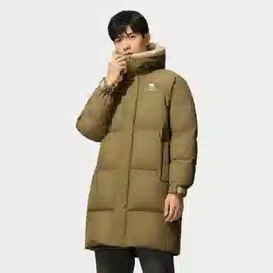 CAMEL Warm Fleece Series Down Jacket