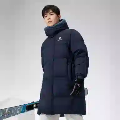 CAMEL Warm Fleece Series Down Jacket
